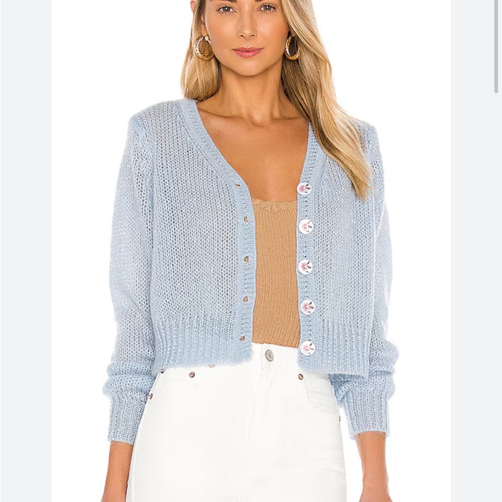 Loveshackfancy light Blue Women's Sweater